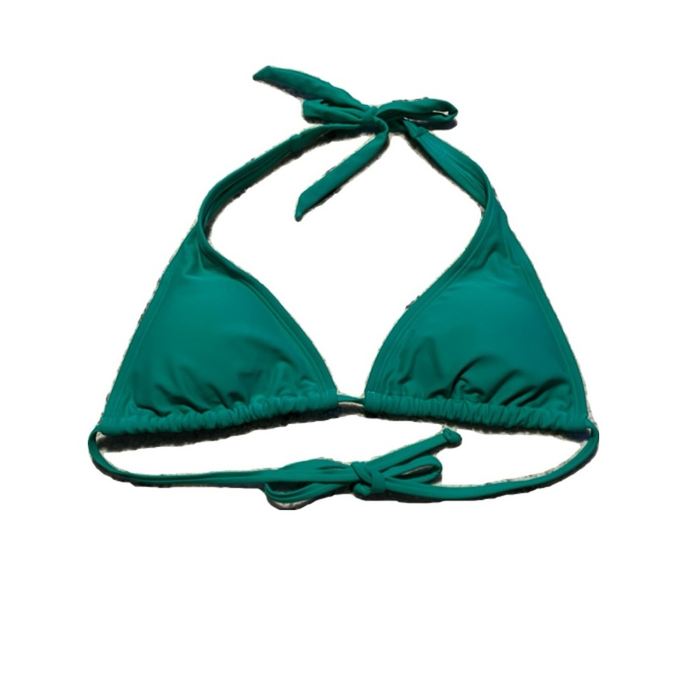 Arizona Jeans Co. Women’s Green Halter Bikini Top